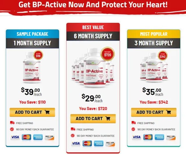 BP-Active Blood Pressure, Benefits, Uses, Work & Results