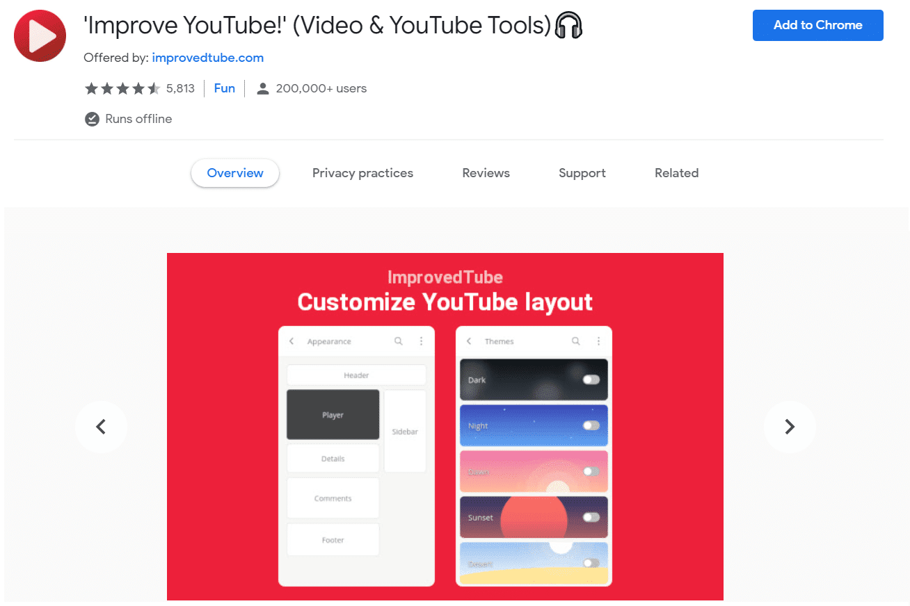 Obnovte staré rozvržení YouTube pomocí rozšíření pro Chrome