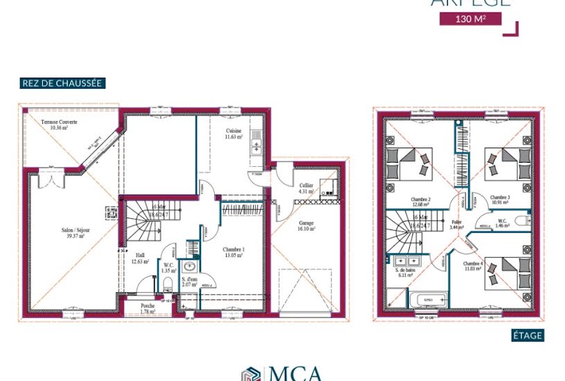  Vente Terrain + Maison - Terrain : 775m² - Maison : 130m² à Clermont (40180) 