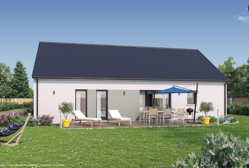  Vente Terrain + Maison - Terrain : 600m² - Maison : 91m² à Vigneux-de-Bretagne (44360) 