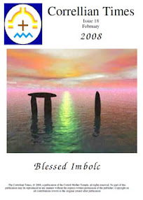 Cover of Correllian Times Emagazine's Book Issue 18 February 2008 Blessed Imbolc