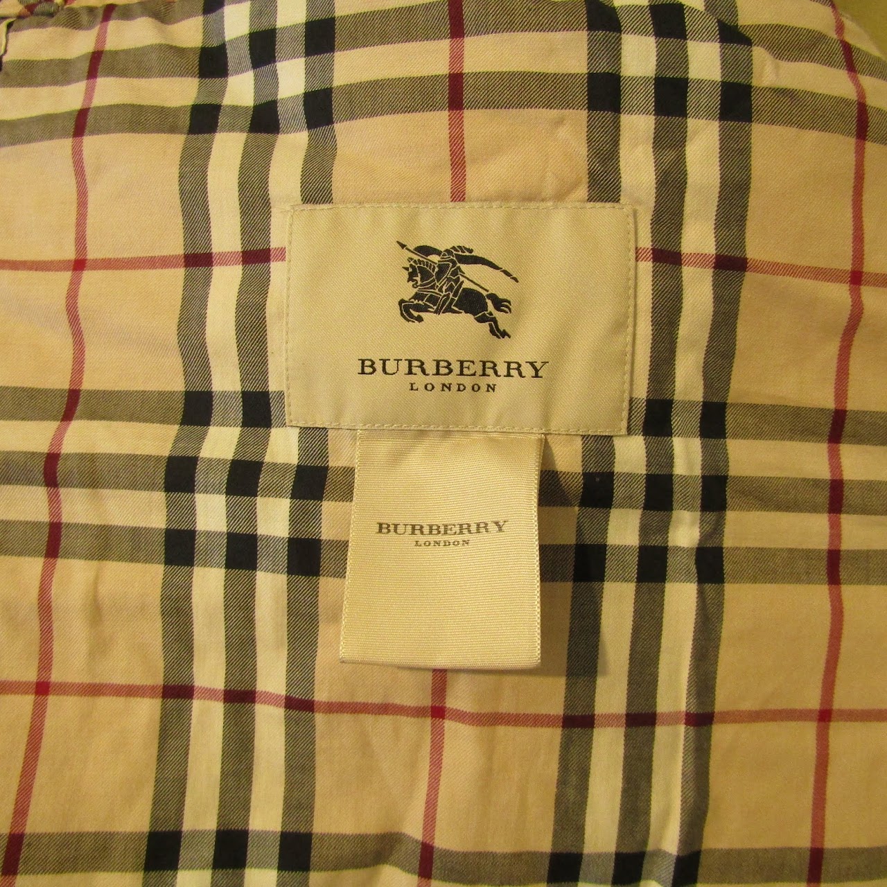 Burberry London Quilted Apron