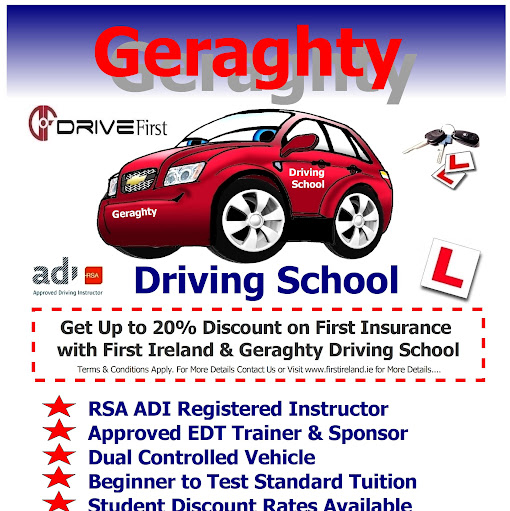 Declan Geraghty Driving School logo