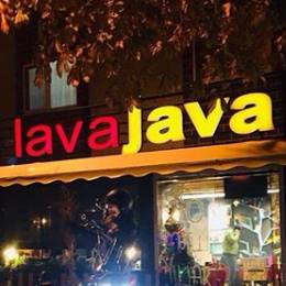 LavaJava Cafe logo