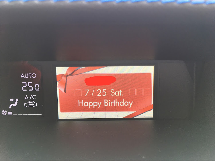 レヴォーグの誕生日・お祝い・ドライブに関するカスタム事例の投稿画像1枚目