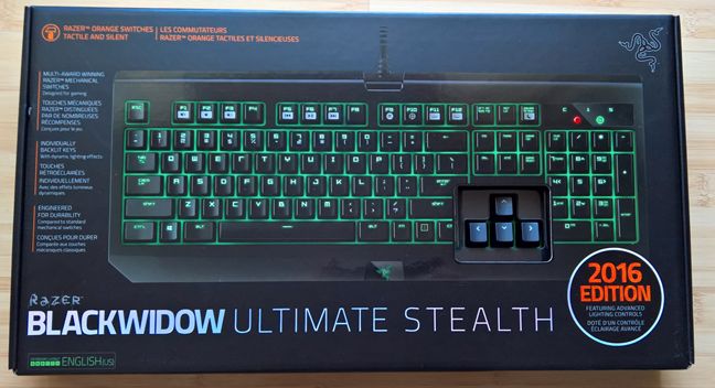 Razer BlackWidow último sigilo 2016