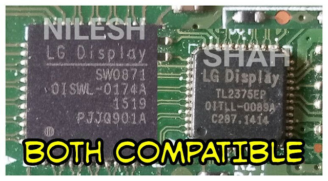 LG Display IC SW0871 SUBSTITUTE