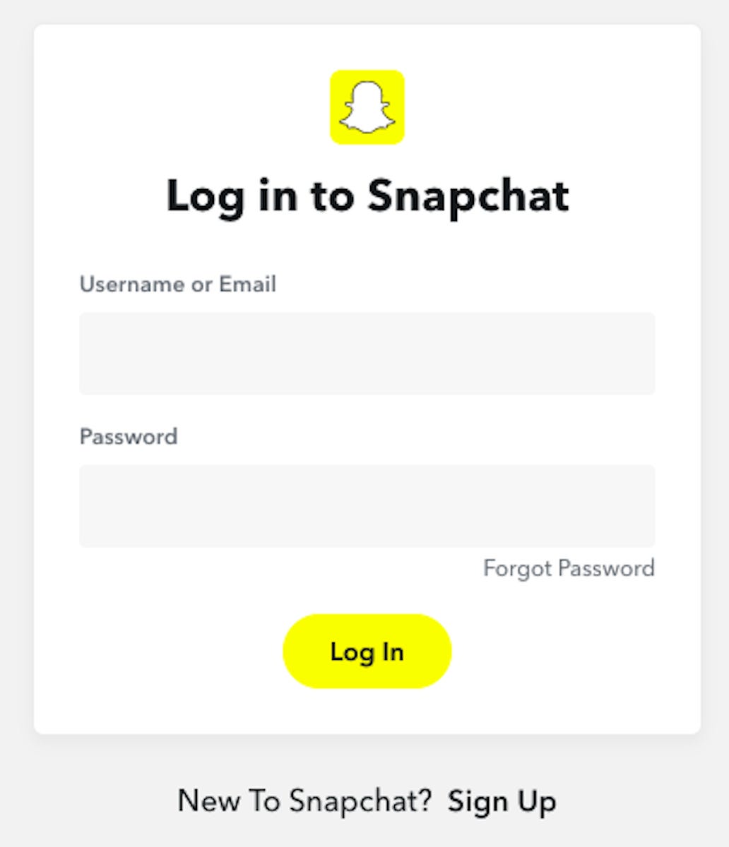 Accedi al tuo account inserendo le tue credenziali |  Come disabilitare temporaneamente l'account Snapchat