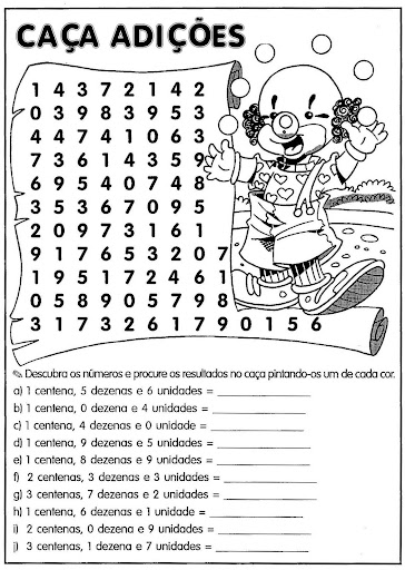 Caça números com as quatro operações em 2023  Atividades de matemática  divertidas, Atividades de matemática 3ano, Exercícios de matemática