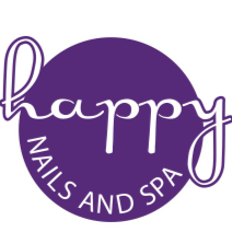 Happy Nails and Spa logo