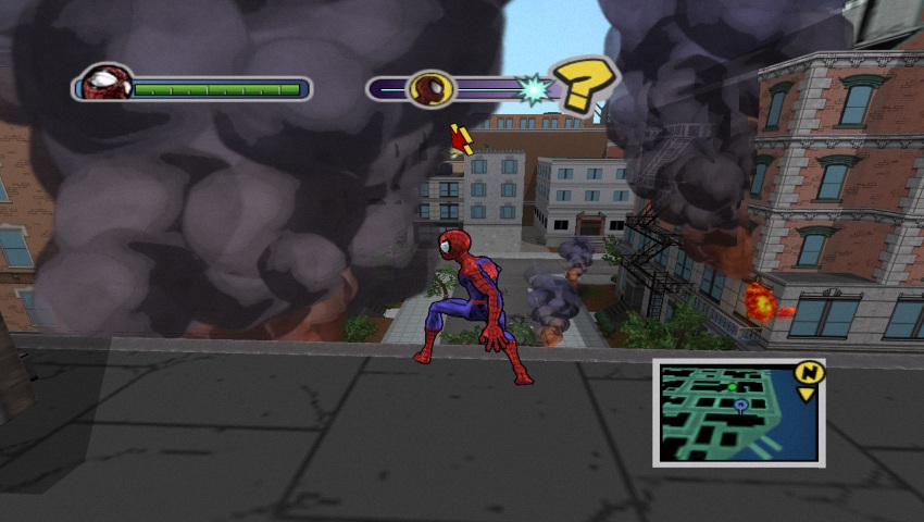 Hình ảnh trong game Ultimate Spider-Man (screenshot)