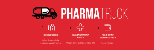 Pharmatruck – il sito per la consegna a domicilio dei farmaci, per gli anziani o per chi non ha tempo”