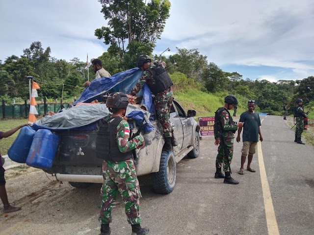 Menjaga Stabilitas Keamanan, Satgas Yonif 126/KC Gelar Sweeping di Perbatasan