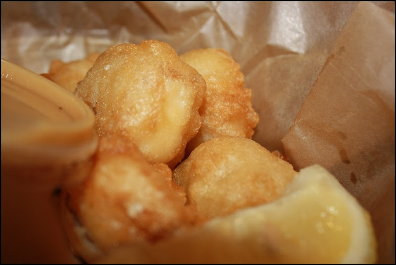 Shark bites at Grosvenor Fish Bar, Norwich