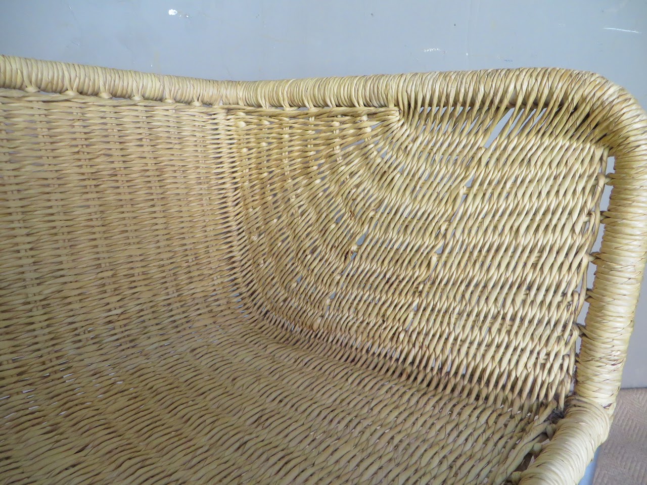 Rattan Woven Armchair