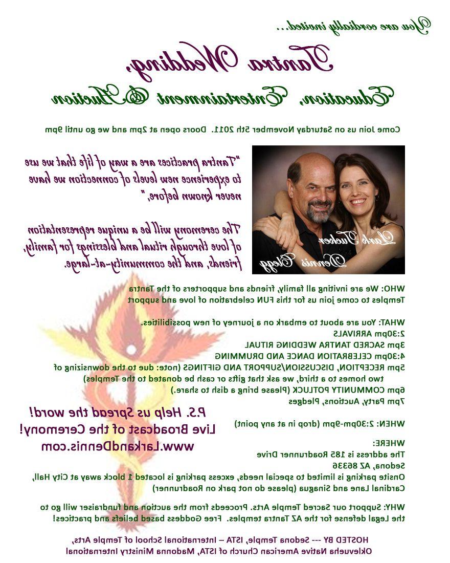 Our Tantra Wedding Poster