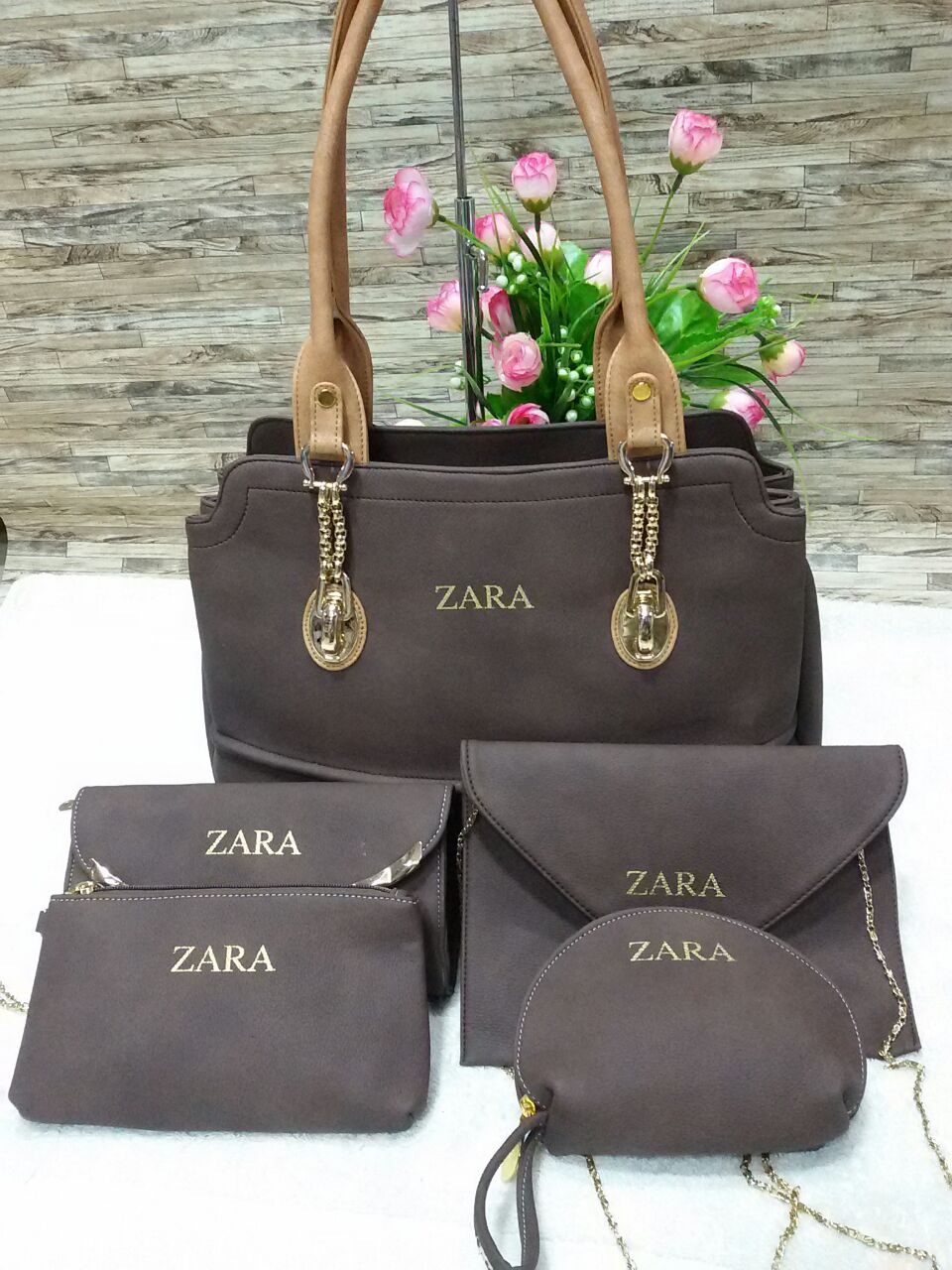 Branded Products: Zara Bags, 5 set combo, 8 colours