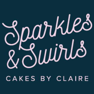 Sparkles & Swirls Cakes by Claire logo