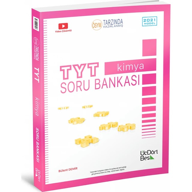 345 Yay�nlar� - TYT Kimya - Soru Bankas� PDF �ndir ve Ucuz Sat�n Al