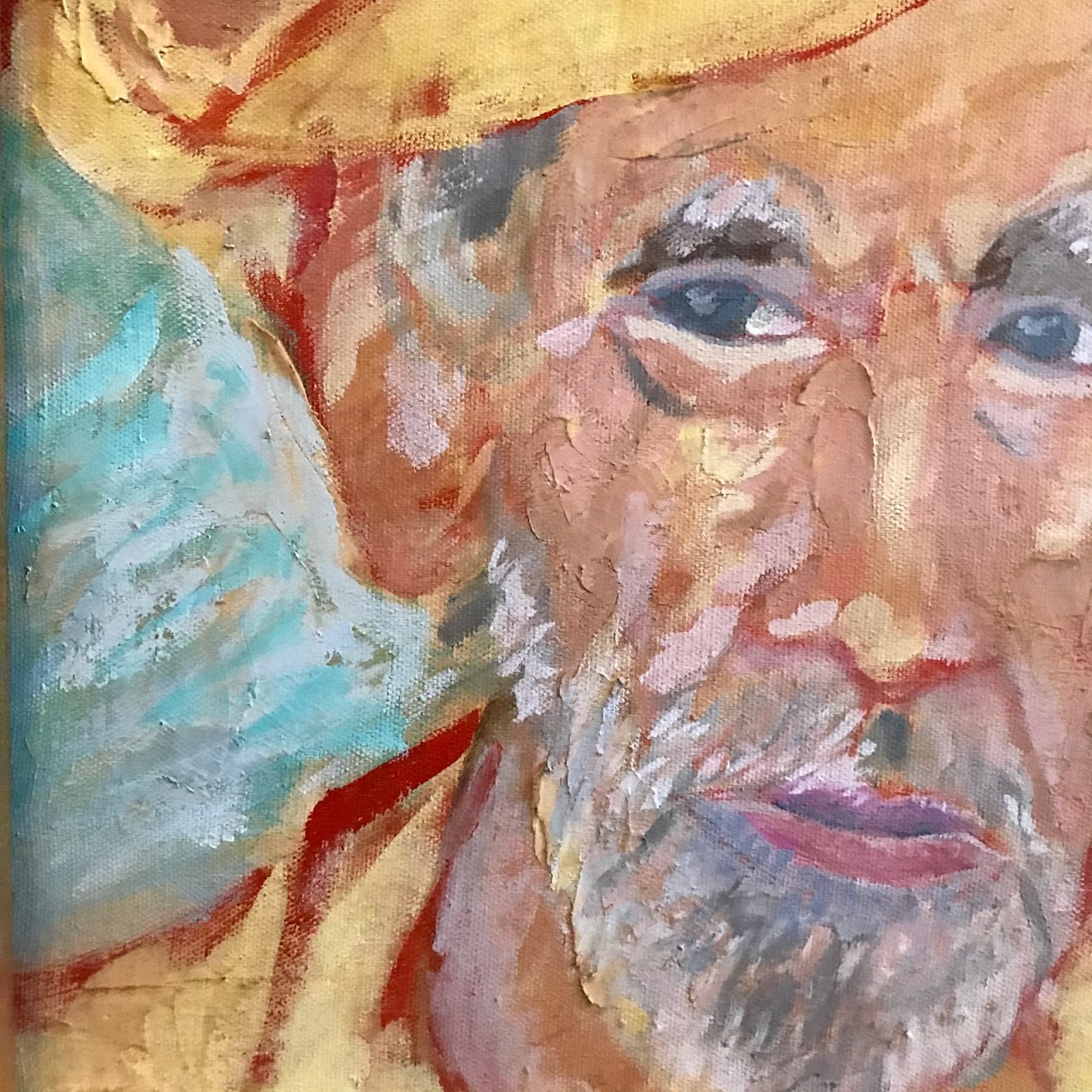 Signed Oil Portrait Painting