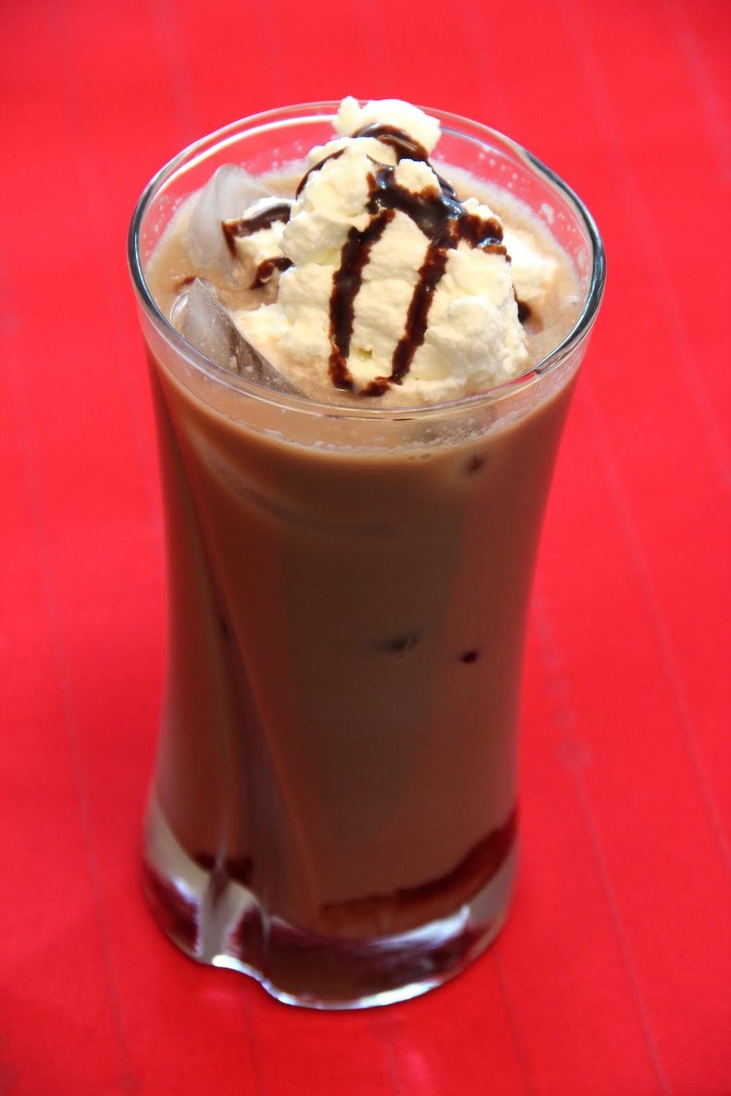 homemade iced mocha