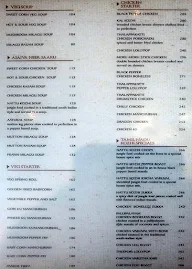 Dindigul Thalappakatti menu 1