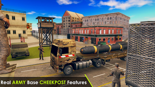 Army Truck Driving 3D Simulator Offroad Cargo Duty screenshots 14