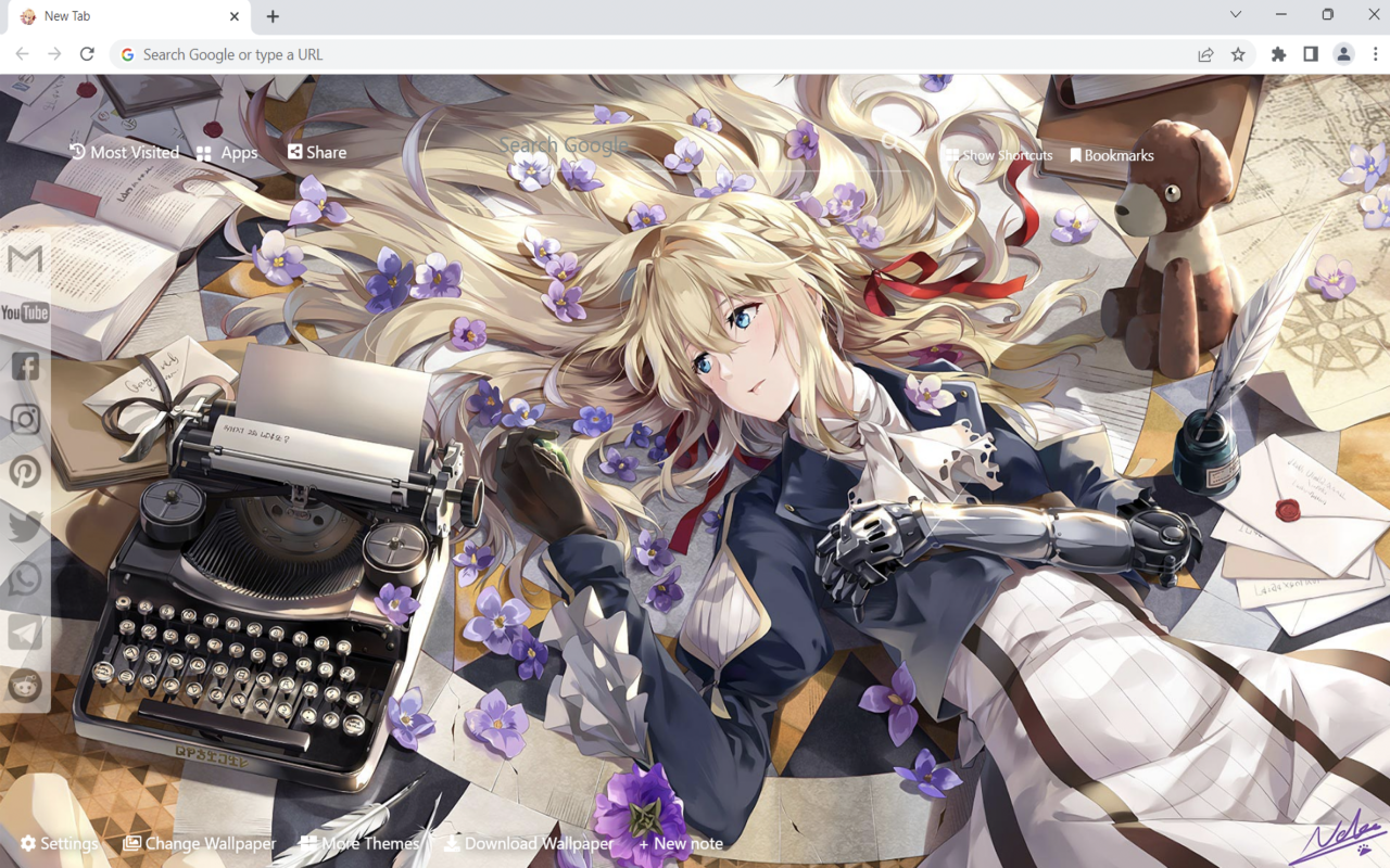 Violet Evergarden Wallpaper Preview image 3