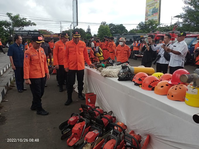 Apel Siaga Relawan Penanggalan Bencana Kab. Karanganyar tahun 2022