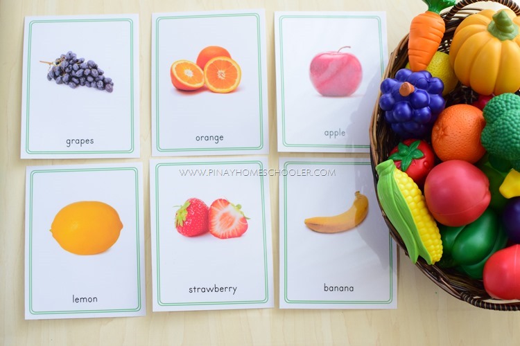 Montessori Fruit Cards