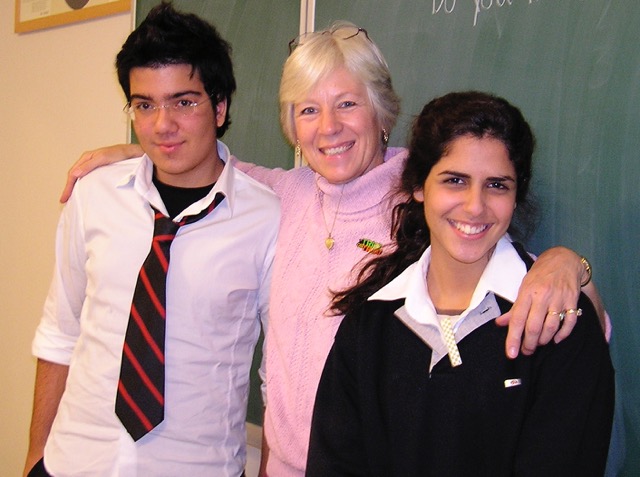 Ann Marie with two of her Istanbul ninth graders, beautiful kids. Ready to be an Expat? A life overseas is within your grasp.