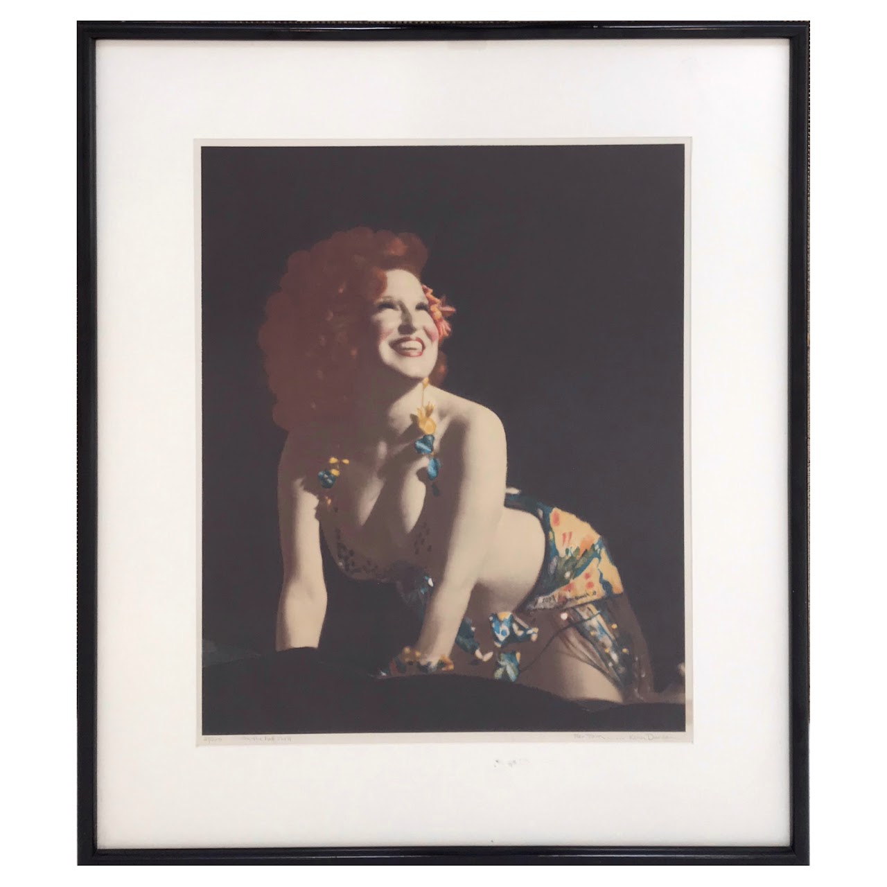 Kenn Duncan Signed Bette Midler Silkscreen