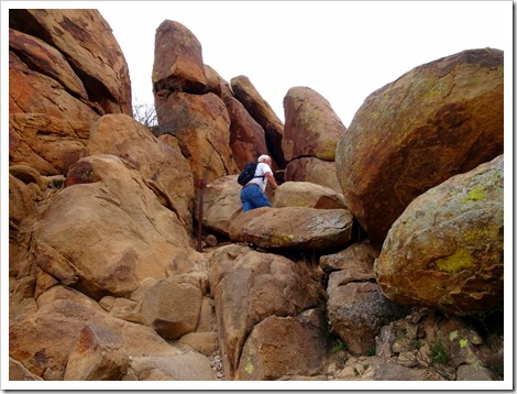 Balance Rock hike Big Bend