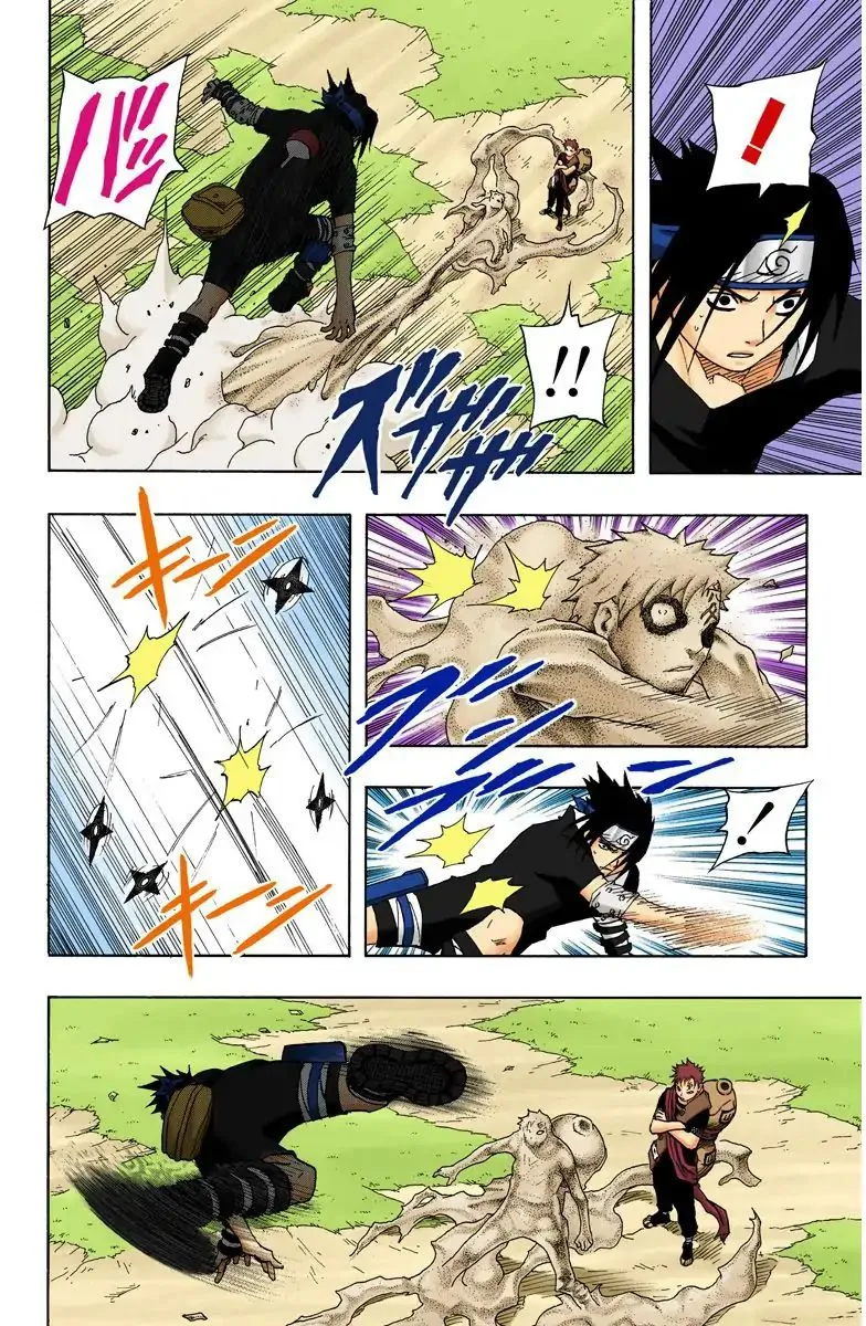 Chapter 111 Sasuke Vs. Gaara!! Page 13