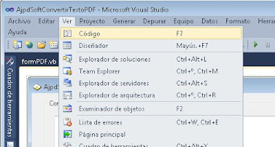 Convertir texto a PDF con VB.Net y iTextSharp