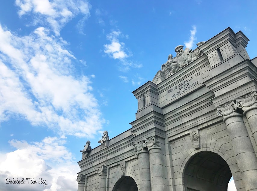 Parque Europa de Madrid con niños