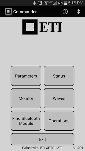 Screenshot ETI Commander