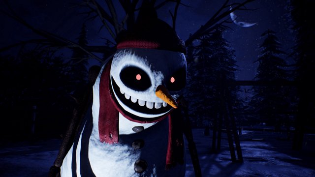 Frosty Nights é o Jogo de terror do Boneco de Neve