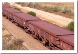 Ore wagons