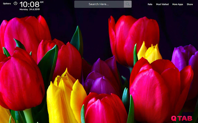Flowers Wallpapers New Tab Theme