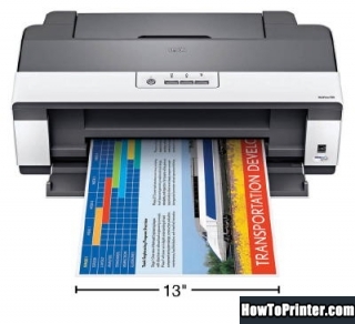 Reset Epson WorkForce 1100 printer with Epson reset program