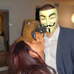 masked after party at the penthouse in Toronto, Canada 