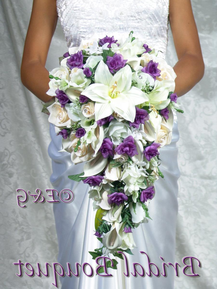 bridal bouquet package silk