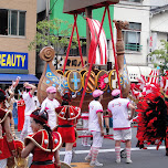 asakusa samba parade in Asakusa, Japan 