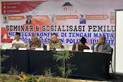 Sosialisasi Maraknya Pemberitaan Hoax dan Politik Identitas Jelang Pemilu 2024 Mendatang