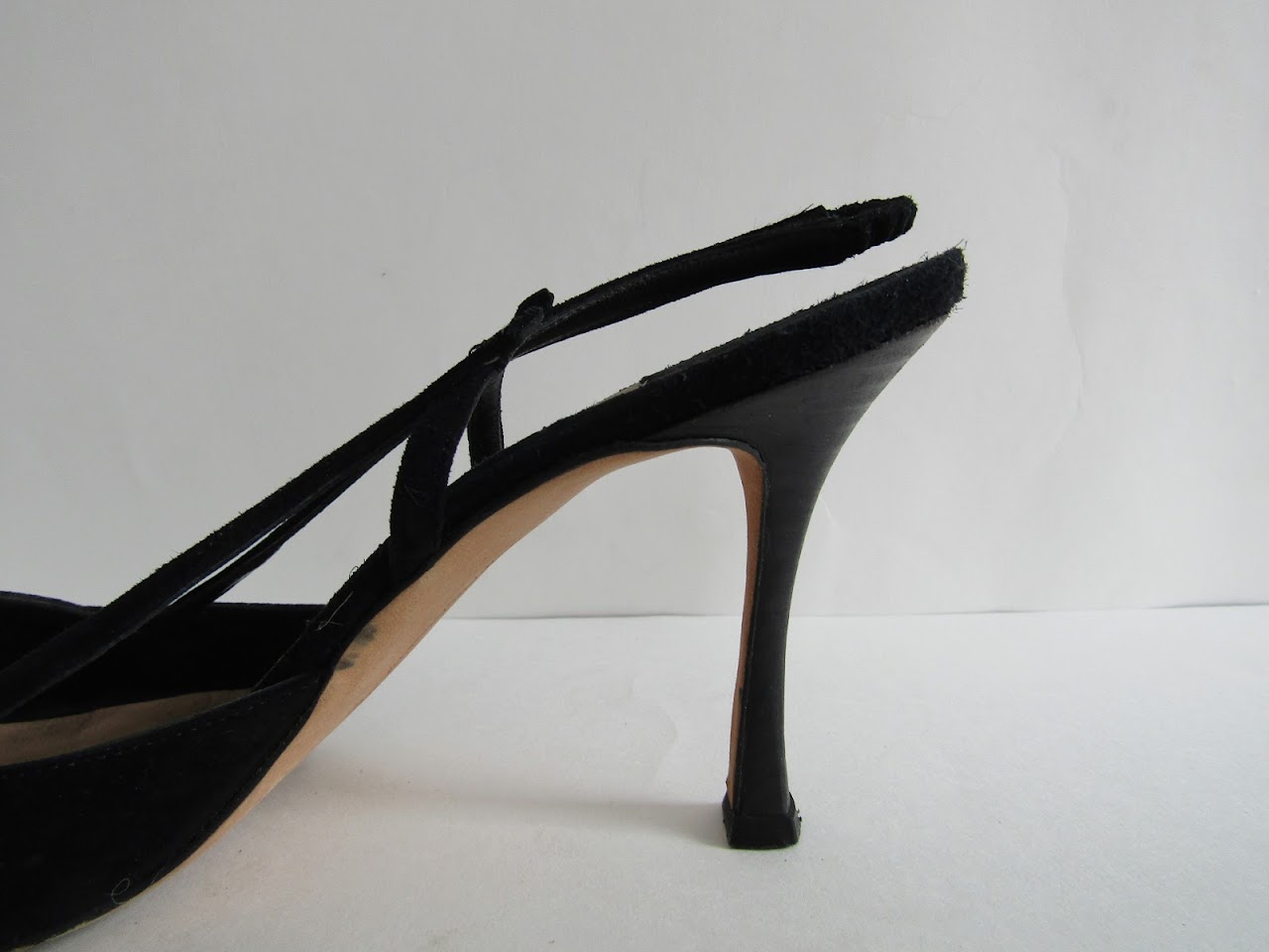 Manolo Blahnik Suede Pumps