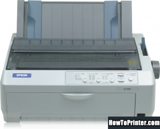 Reset Epson 890 printer by Resetter program