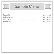 Jai Singh Halwai menu 1