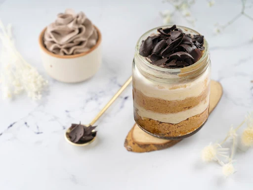 Choco Mousse Cheesecake Jar