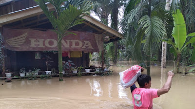 Banjir Dominasi dari 79 Kejadian Bencana Pada Awal Tahun 2021 di Aceh